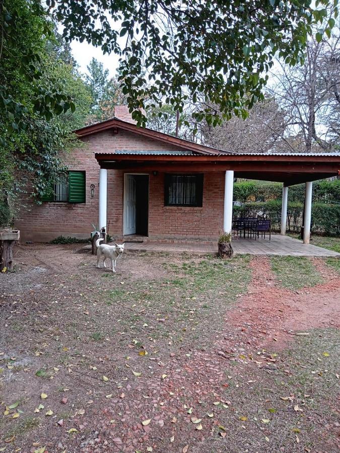 Cabana En Quinta La Aurora Mina Clavero Exteriör bild